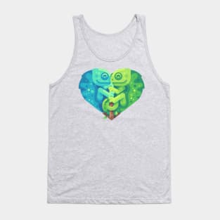 Chameleon Couple Tank Top